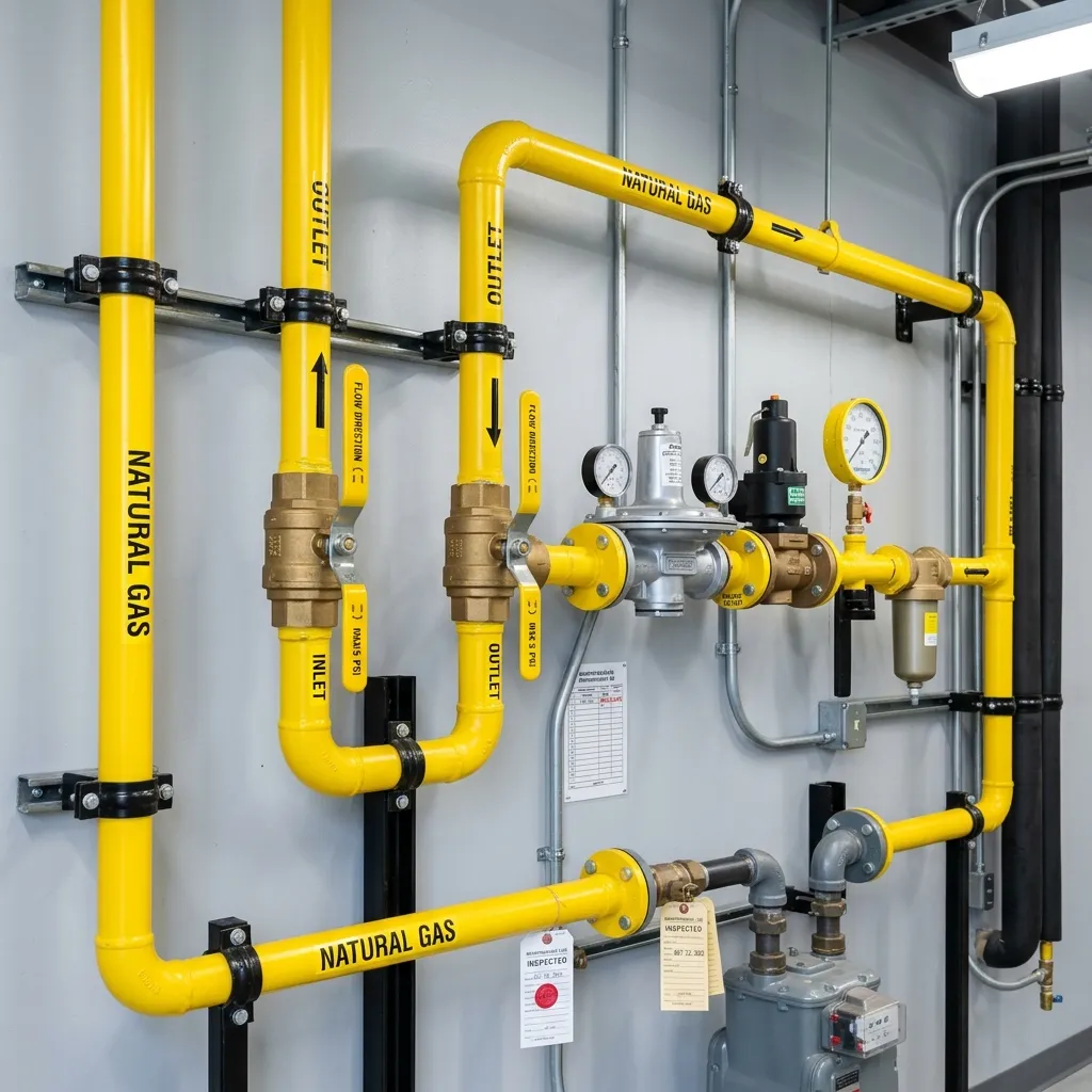 Gas Line Services Plumber in Ste. Marie, IL
